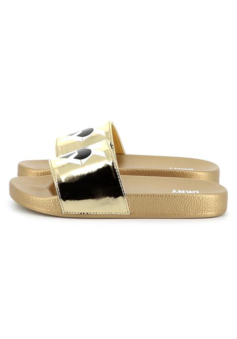 Ciabatte con logo DKNY KIDS | D62093560